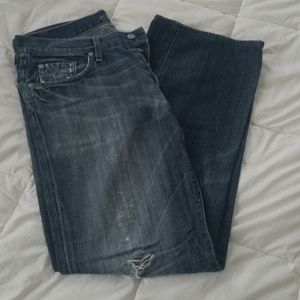 Men's 7 for all mankind jeans 33